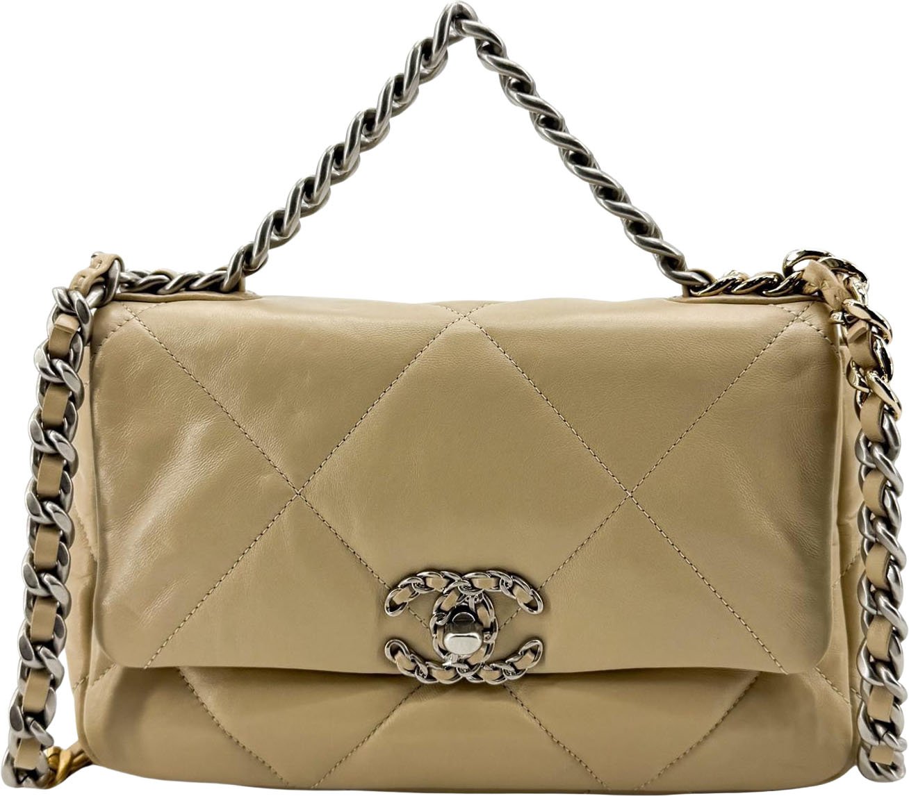 Chanel 19 Flap Quilted Leather Medium