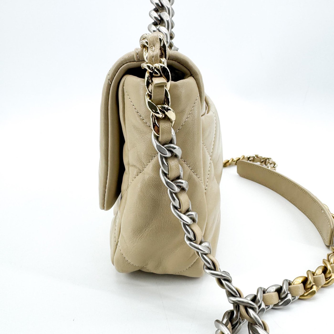 Chanel 19 Flap Quilted Leather Medium