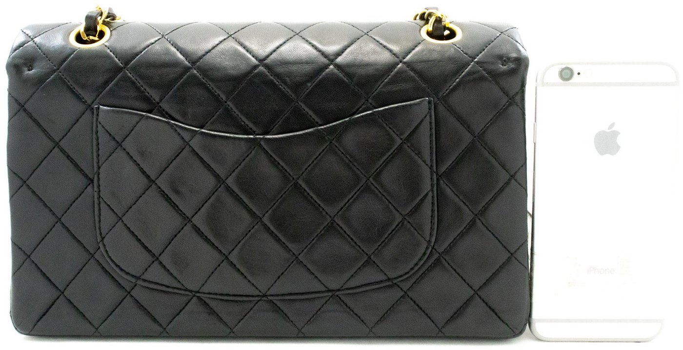 Chanel Classic Timeless Double Flap Quilted Lambskin Medium