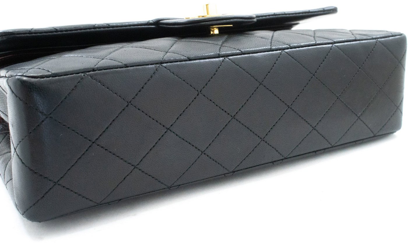 Chanel Classic Timeless Double Flap Quilted Lambskin Medium