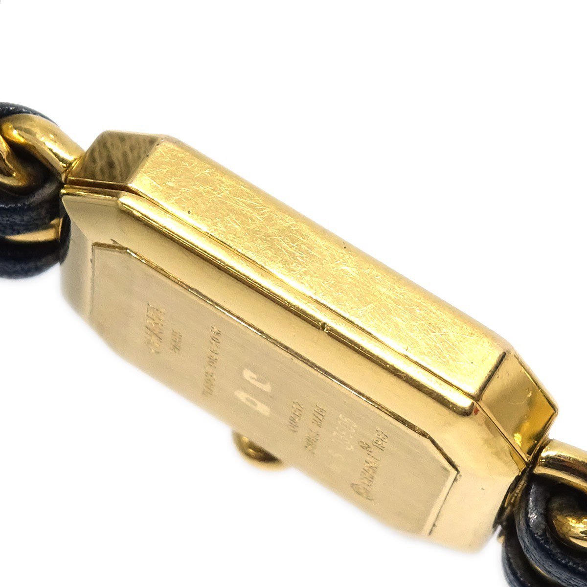 Chanel Premiere Rock Quartz Plated Metal and Leather 20