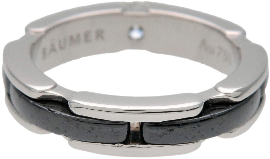 Chanel Ultra Link 18K White Gold and Ceramic with Diamond