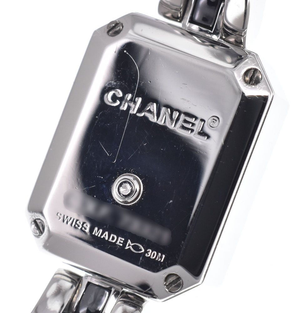 Chanel Premiere Mini Quartz Stainless Steel and Ceramic with Diamond Bezel 15