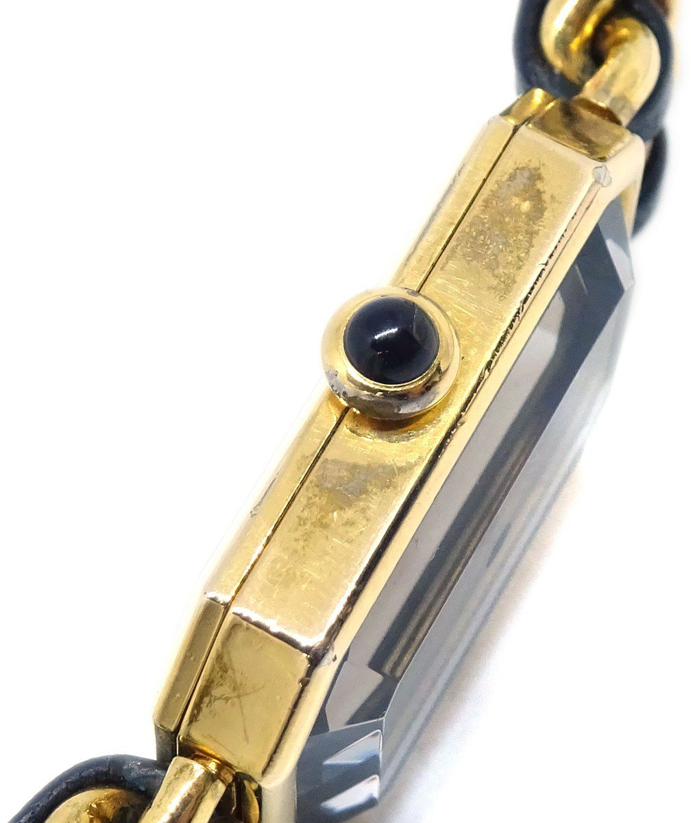 Chanel Premiere Rock Quartz Plated Metal and Leather 20