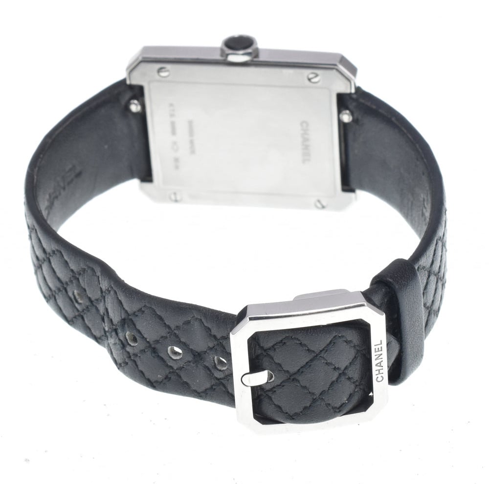 Chanel Boy·Friend Quartz Stainless Steel and Quilted Leather 27