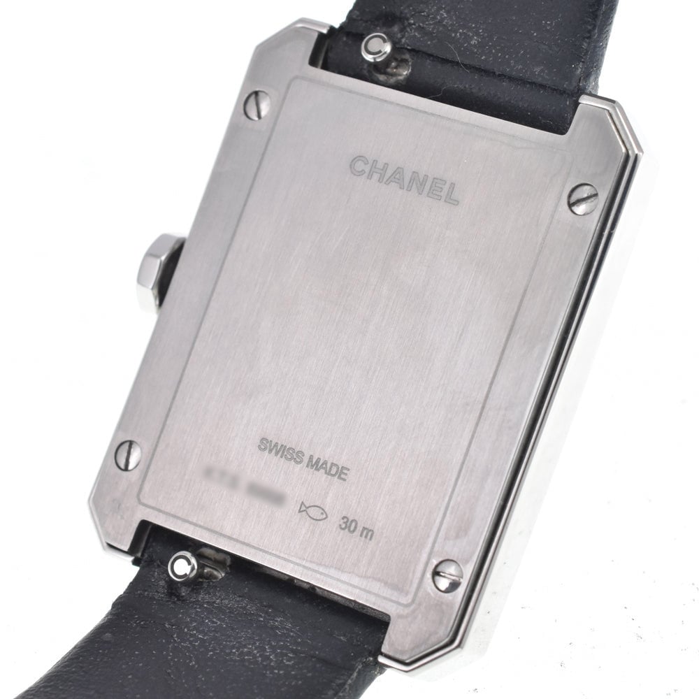 Chanel Boy·Friend Quartz Stainless Steel and Quilted Leather 27