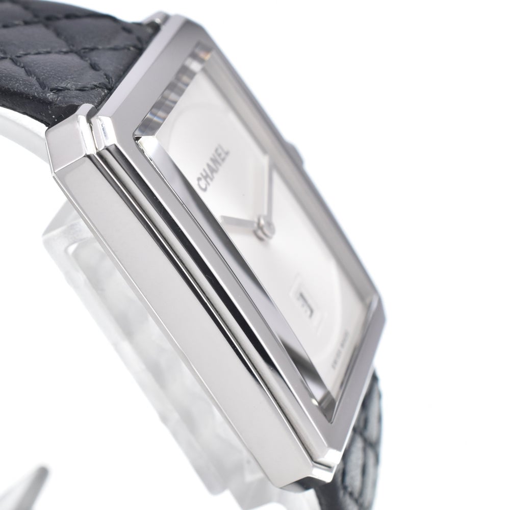 Chanel Boy·Friend Quartz Stainless Steel and Quilted Leather 27