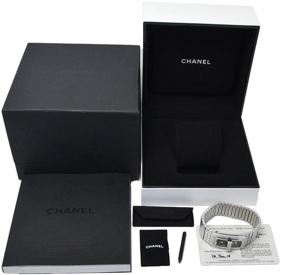 Chanel Code Coco Quartz Stainless Steel with Diamond 21