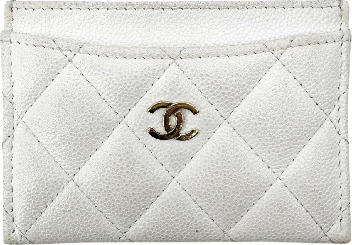 Chanel Classic Card Holder Quilted Caviar