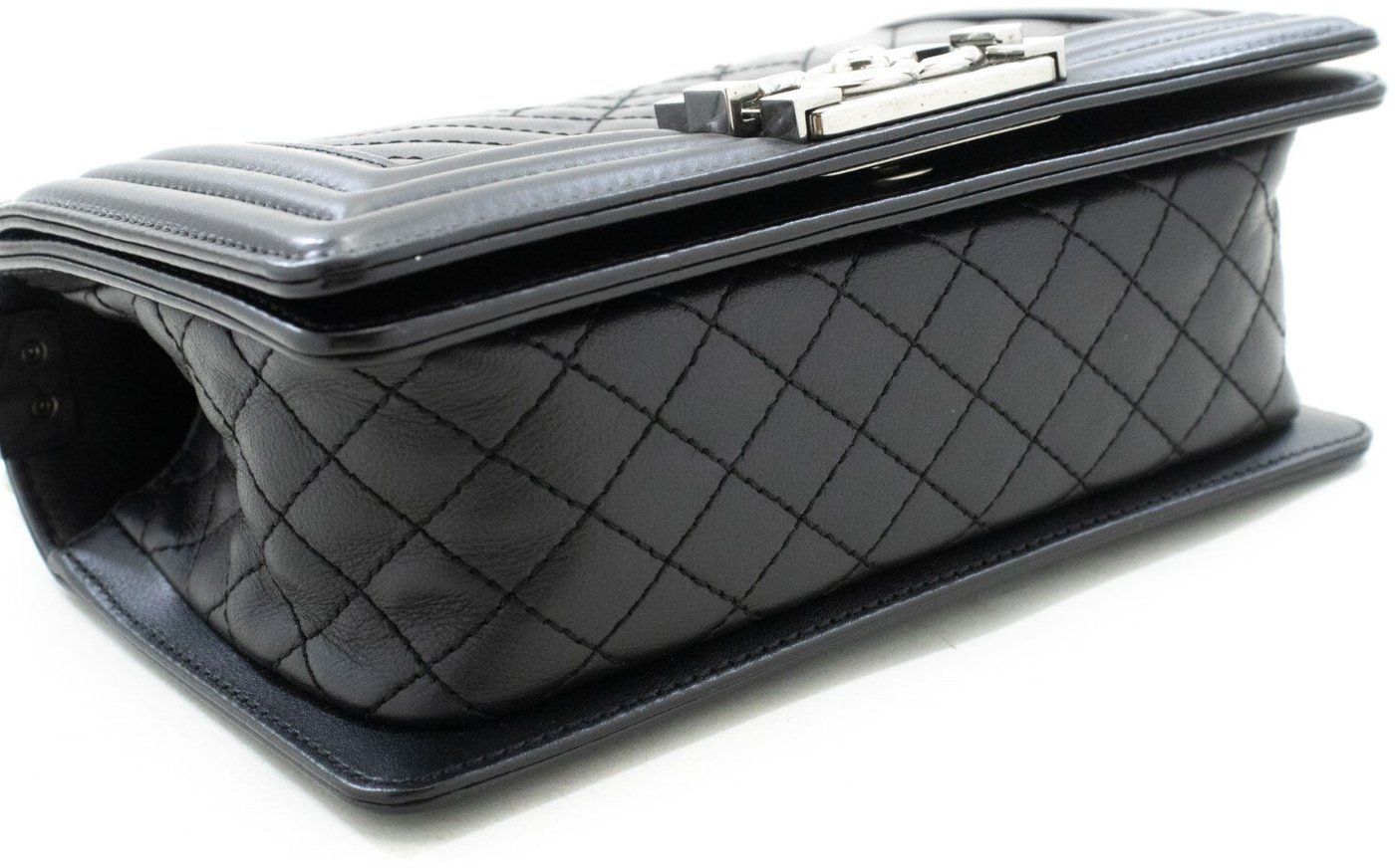 Chanel Boy Flap Quilted Calfskin Small