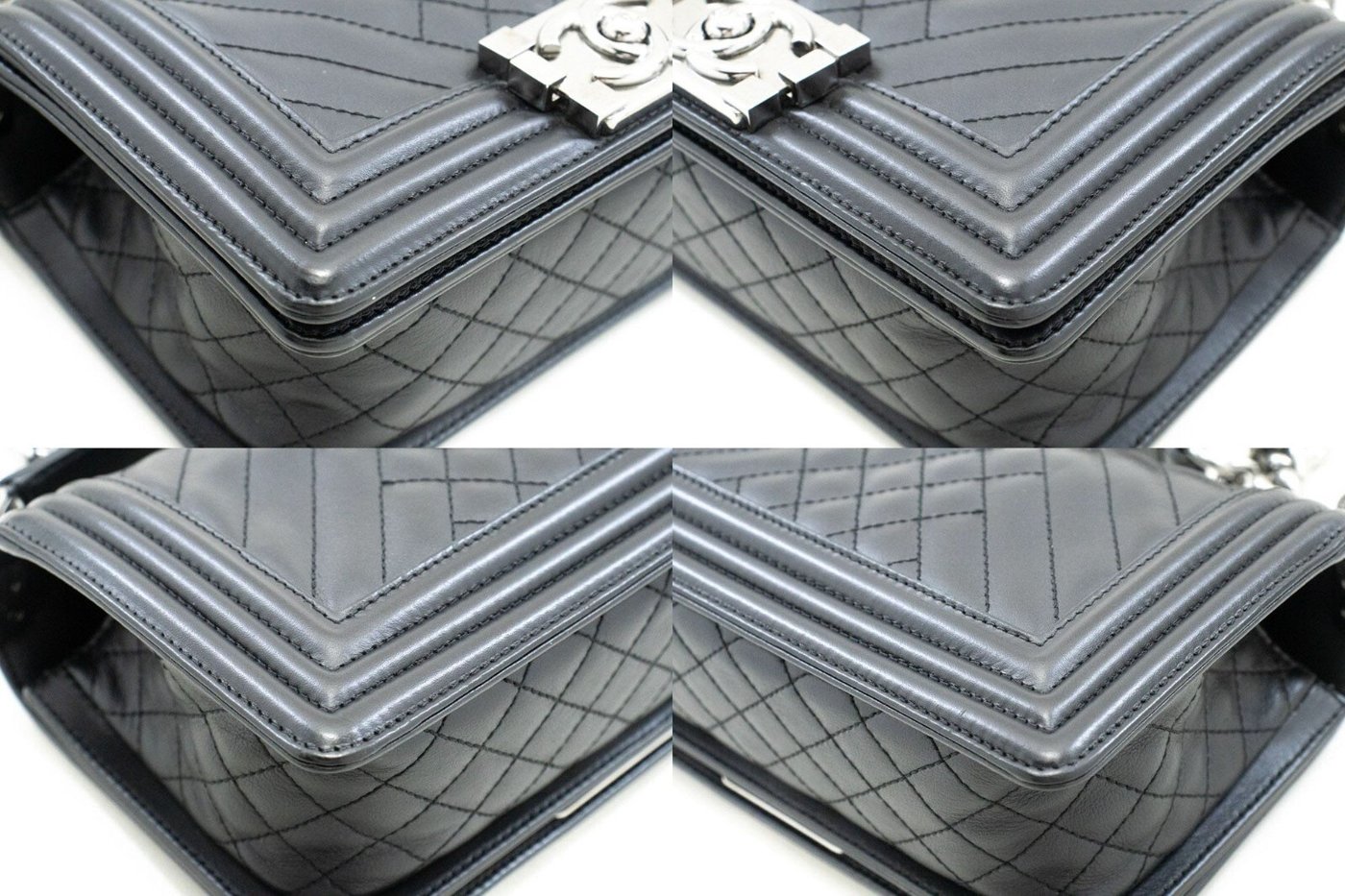 Chanel Boy Flap Quilted Calfskin Small