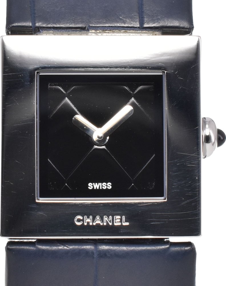 Chanel Matelasse Quartz Stainless Steel 19