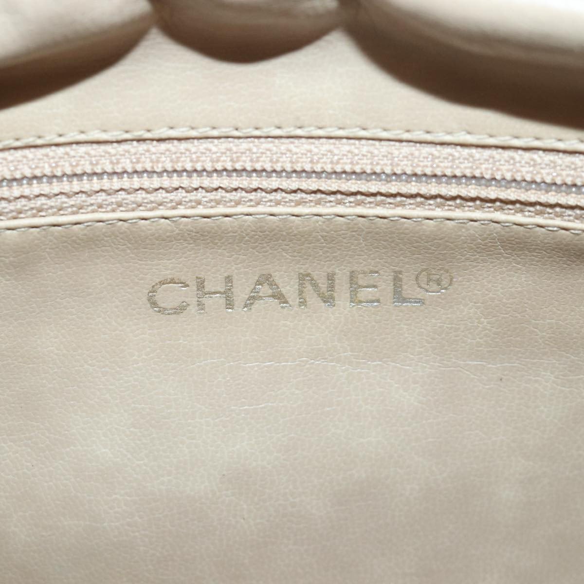 Chanel Square Stitch Toiletry Lambskin Small