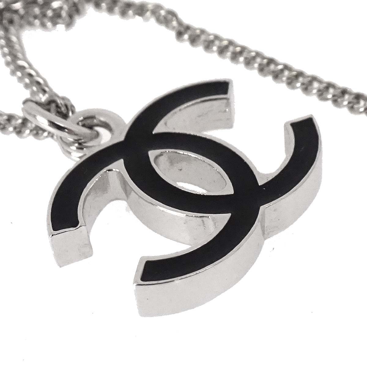 Chanel CC Pendant Metal with Enamel