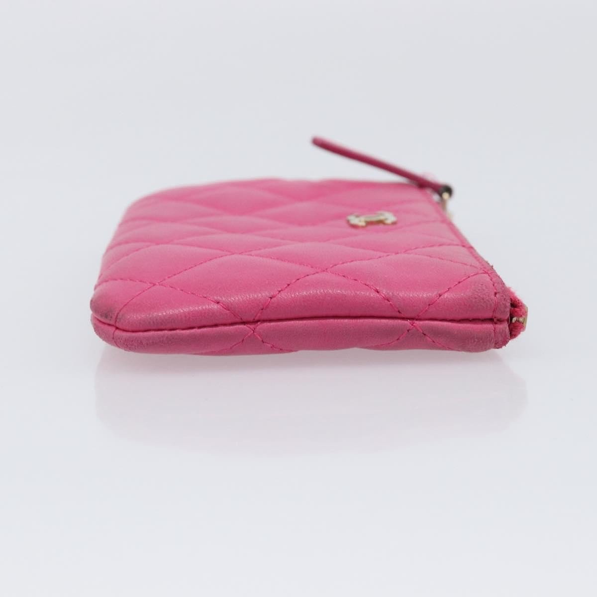 Chanel Classic Zip Coin Purse Quilted Lambskin