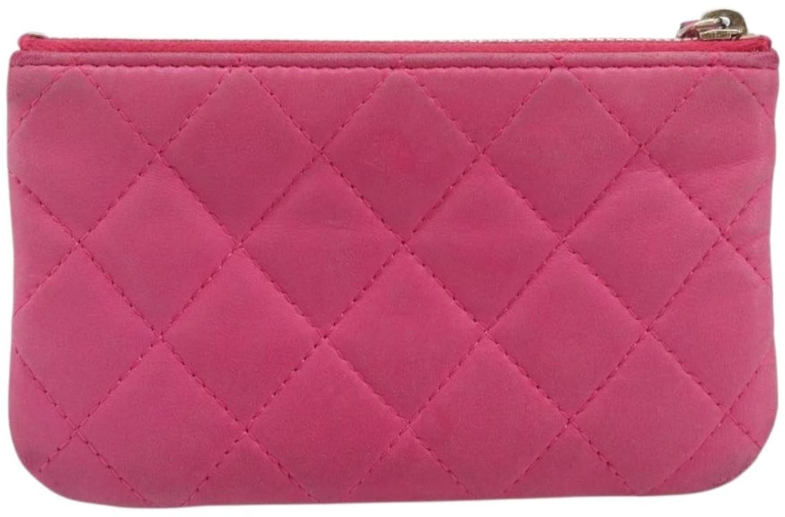 Chanel Classic Zip Coin Purse Quilted Lambskin