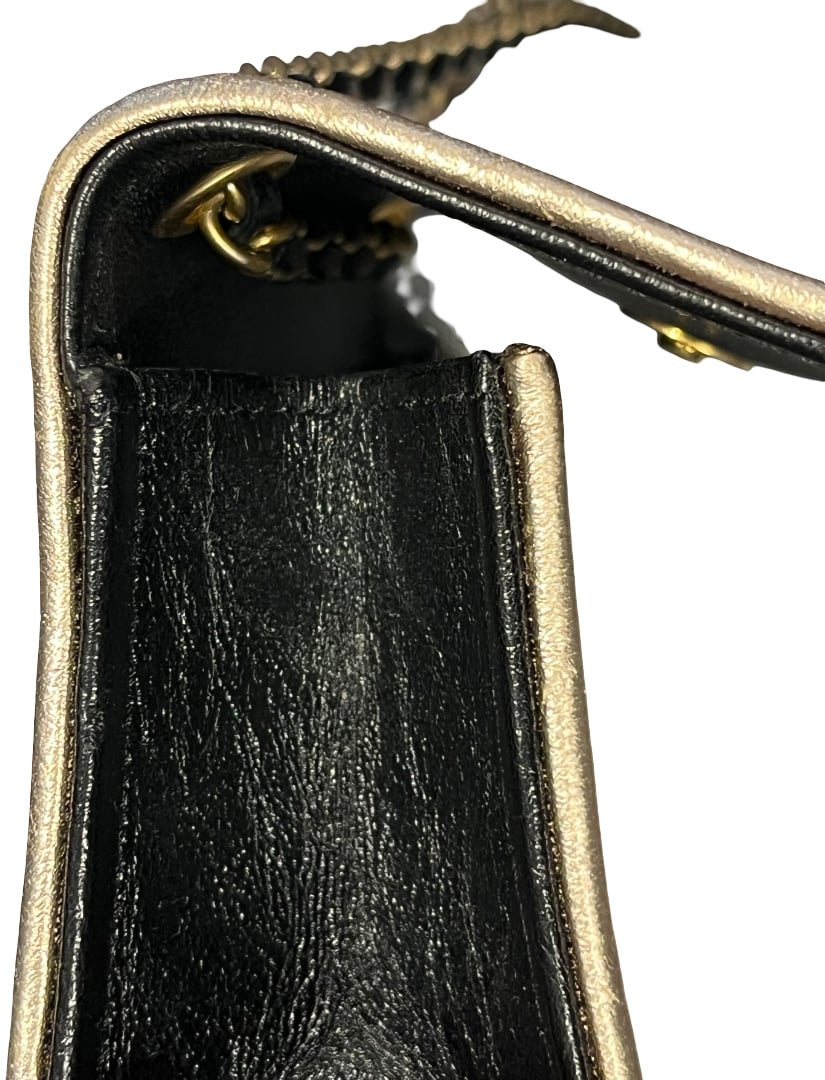 Chanel Golden Frame Mini Chain Wallet leather mini