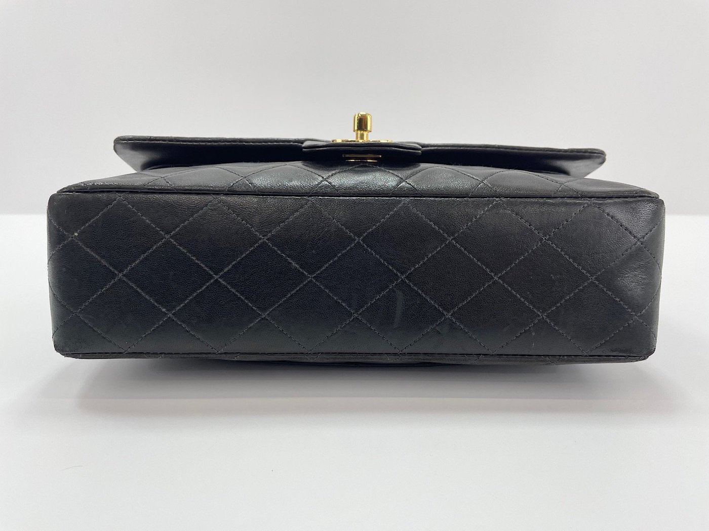 Chanel Classic Timeless Double Flap Quilted Lambskin Medium