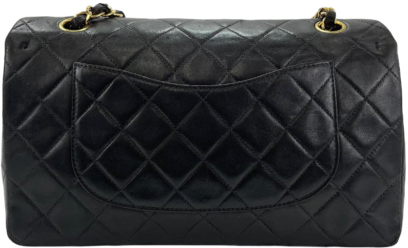 Chanel Classic Timeless Double Flap Quilted Lambskin Medium