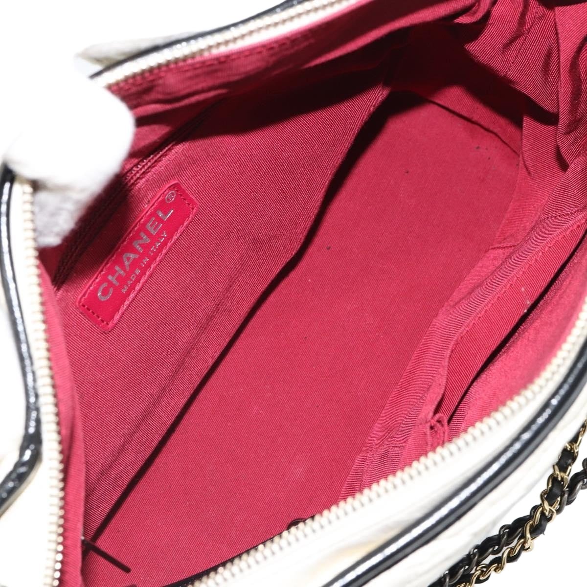 Chanel Bicolor Gabrielle Hobo Quilted Aged Calfskin Medium