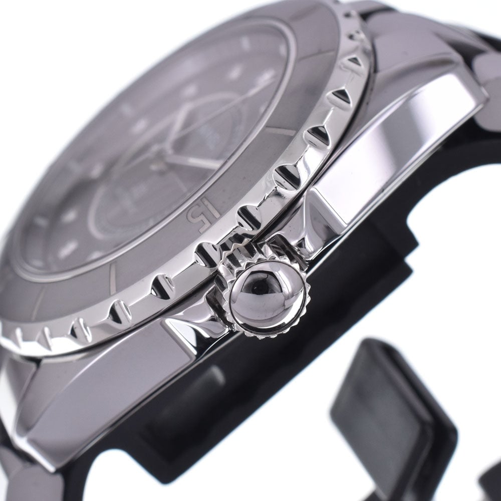 Chanel J12 Automatic Ceramic and Stainless Steel with Diamond Markers 38