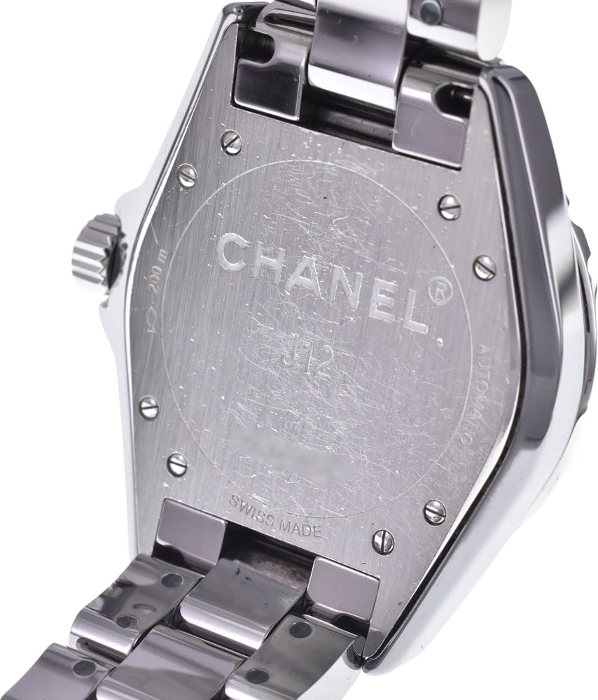 Chanel J12 Automatic Ceramic and Stainless Steel with Diamond Markers 38