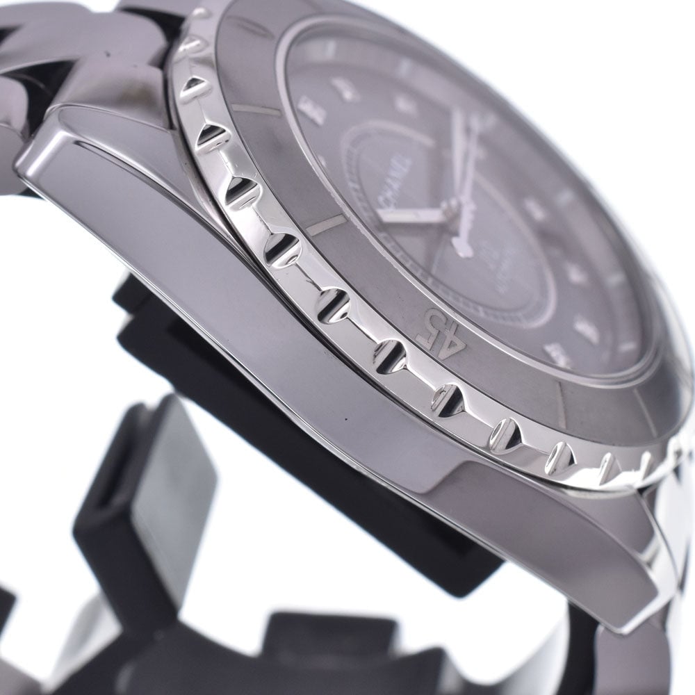 Chanel J12 Automatic Ceramic and Stainless Steel with Diamond Markers 38