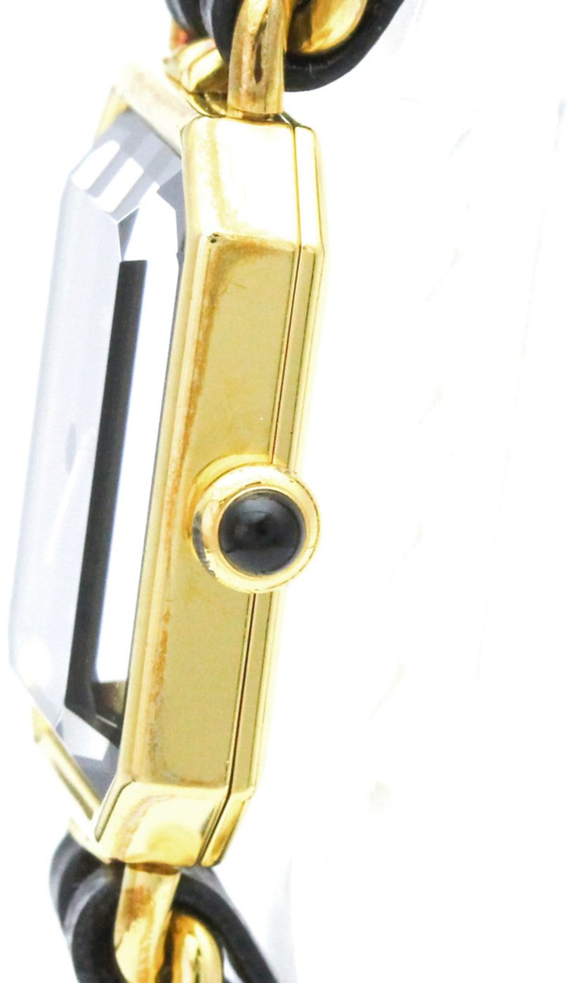 Chanel Premiere Rock Quartz Plated Metal and Leather 20