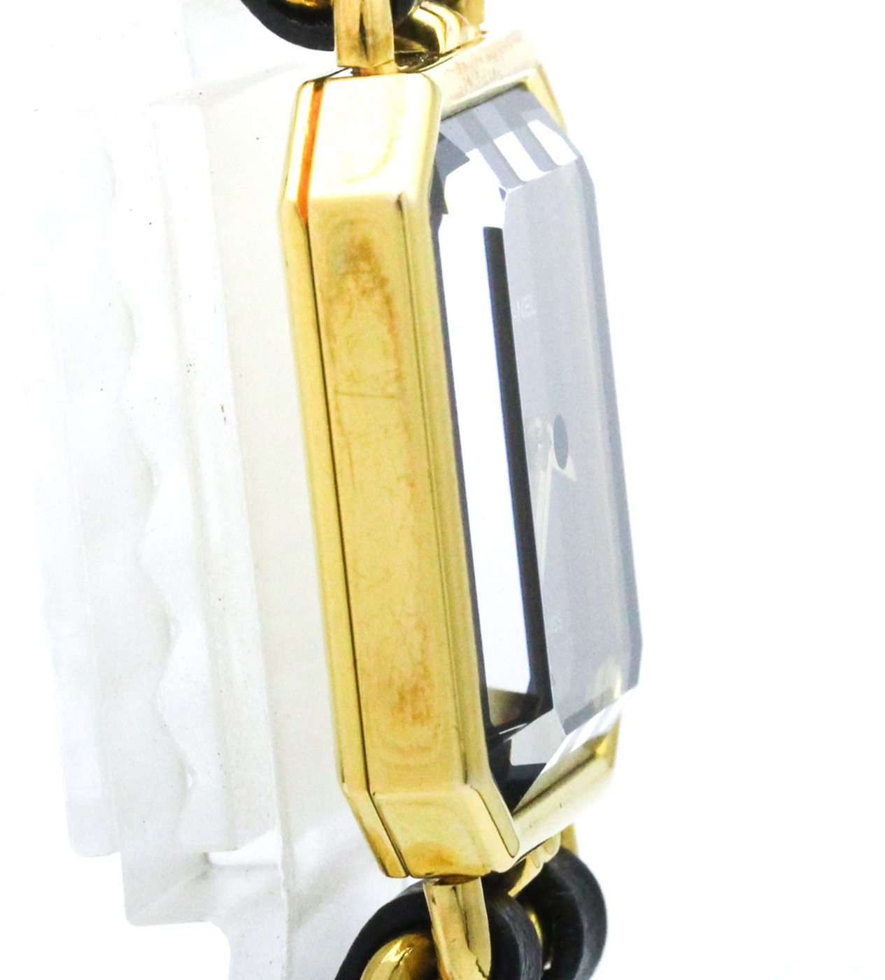 Chanel Premiere Rock Quartz Plated Metal and Leather 20