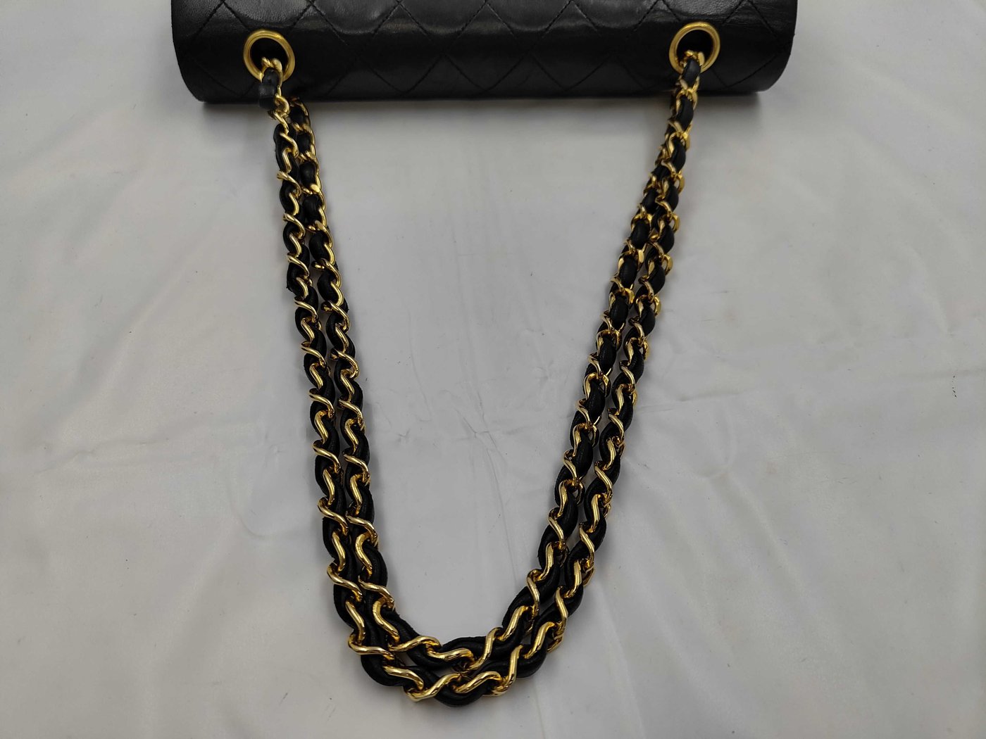 Chanel Classic Timeless Double Flap Quilted Lambskin Medium