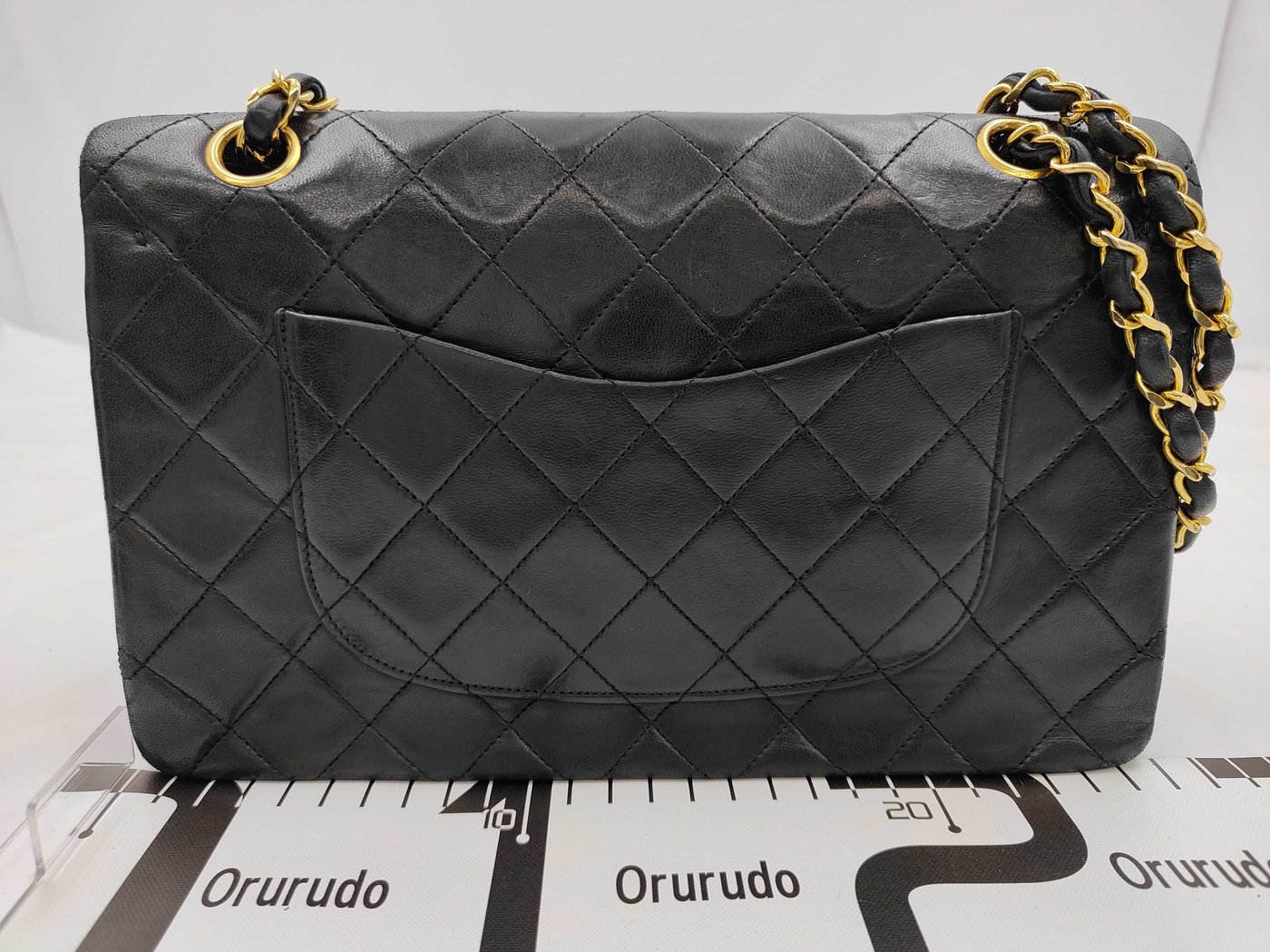 Chanel Classic Timeless Double Flap Quilted Lambskin Medium