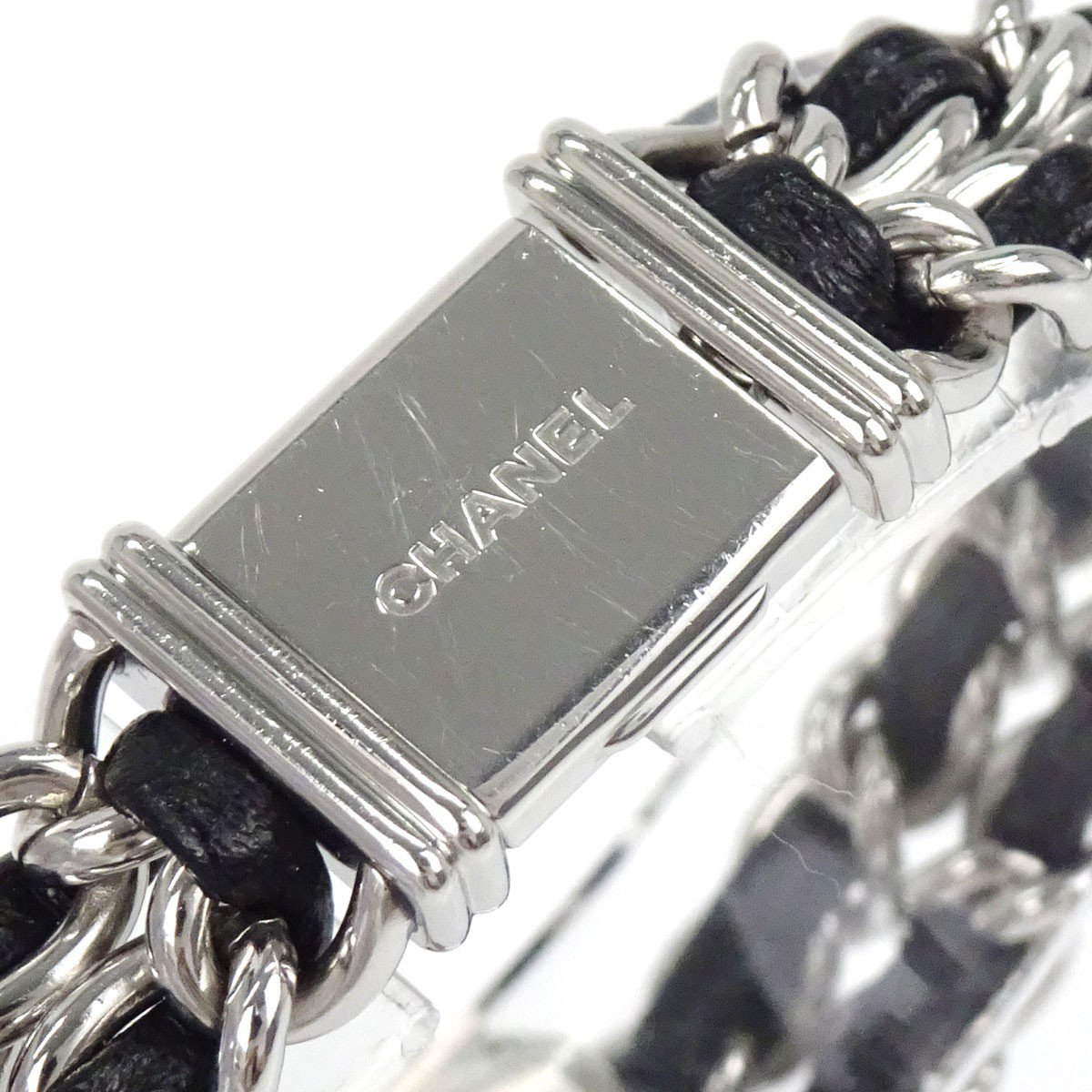 Chanel Premiere Rock Quartz Stainless Steel and Leather 20
