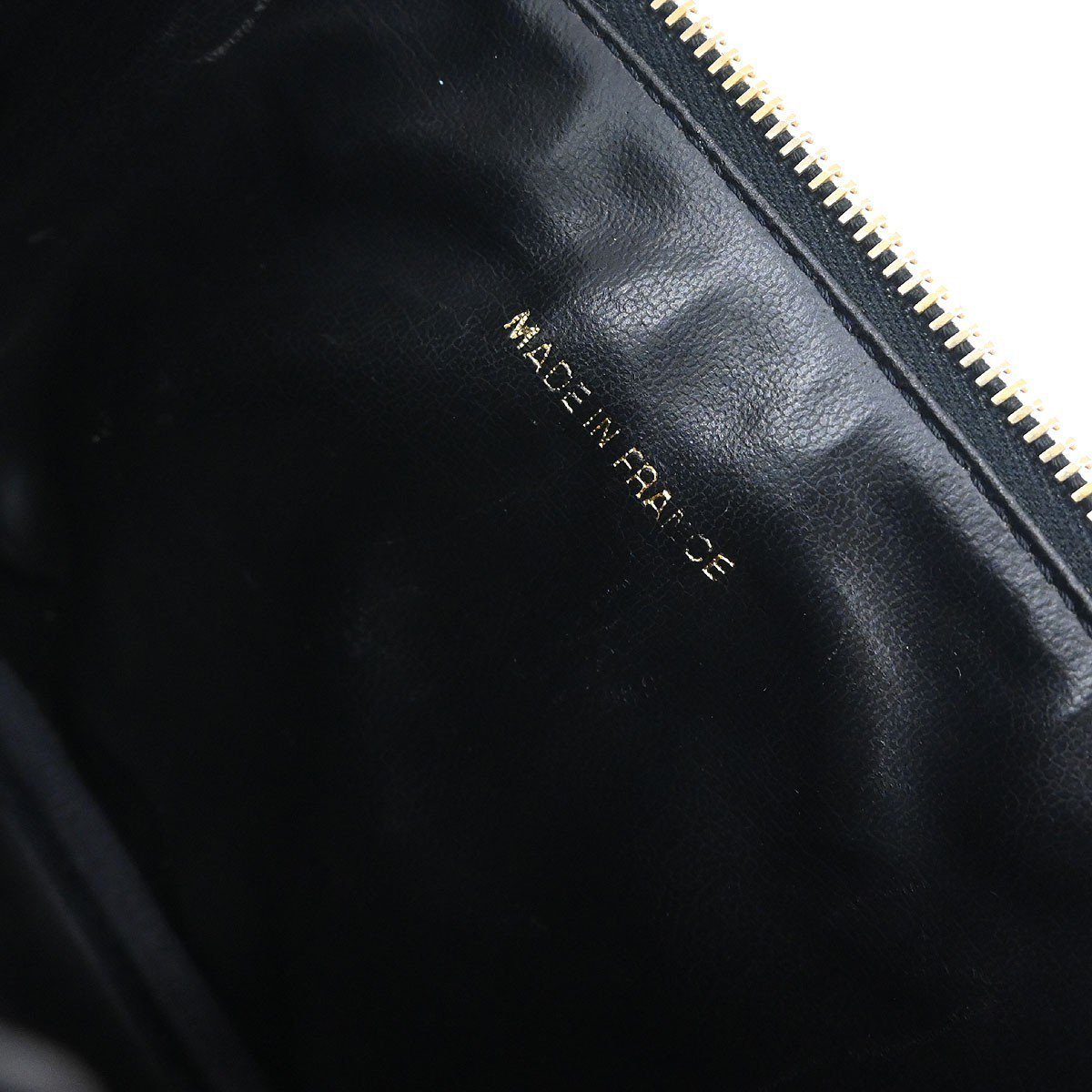 Chanel Vintage Timeless Cosmetic Case Caviar Small