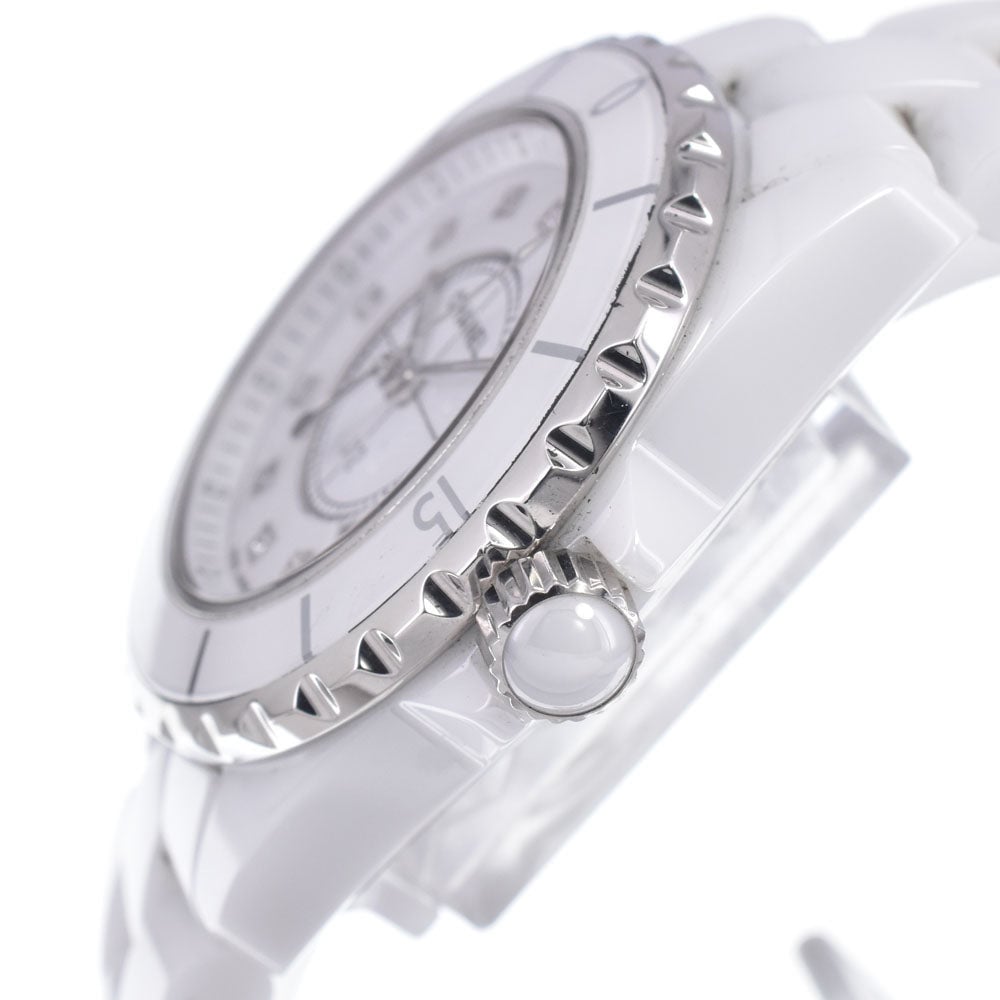 Chanel J12 Quartz Ceramic and Stainless Steel with Diamond Markers 33