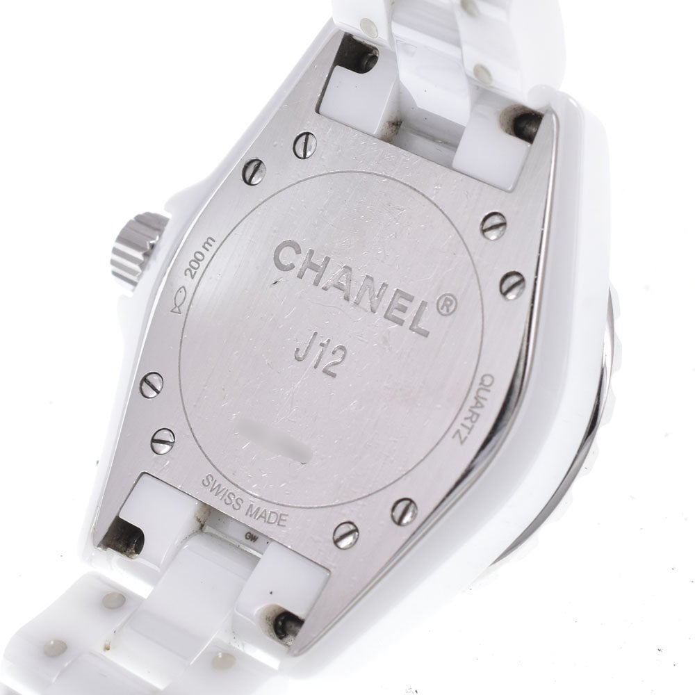 Chanel J12 Quartz Ceramic and Stainless Steel with Diamond Markers 33