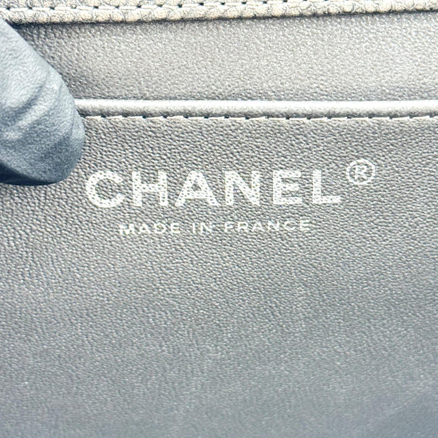 Chanel Vintage Classic Single Flap Quilted Caviar Medium