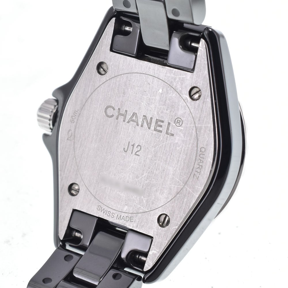Chanel J12 Quartz Ceramic and Stainless Steel with Diamond Markers 29