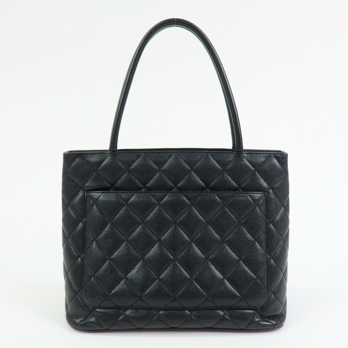Chanel Medallion Quilted Caviar