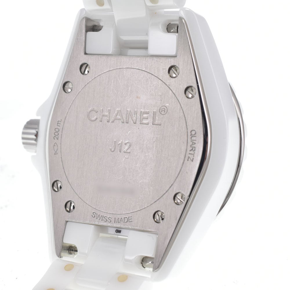 Chanel J12 Quartz Ceramic and Stainless Steel with Diamond Markers 33