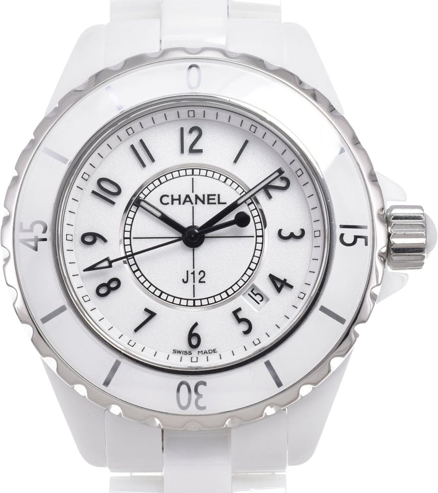 Chanel J12 Quartz Ceramic and Stainless Steel with Diamond Markers 33