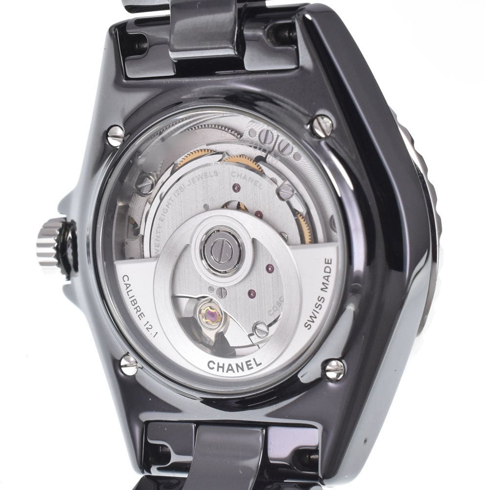 Chanel J12 Automatic Ceramic and Stainless Steel with Diamond Markers 38