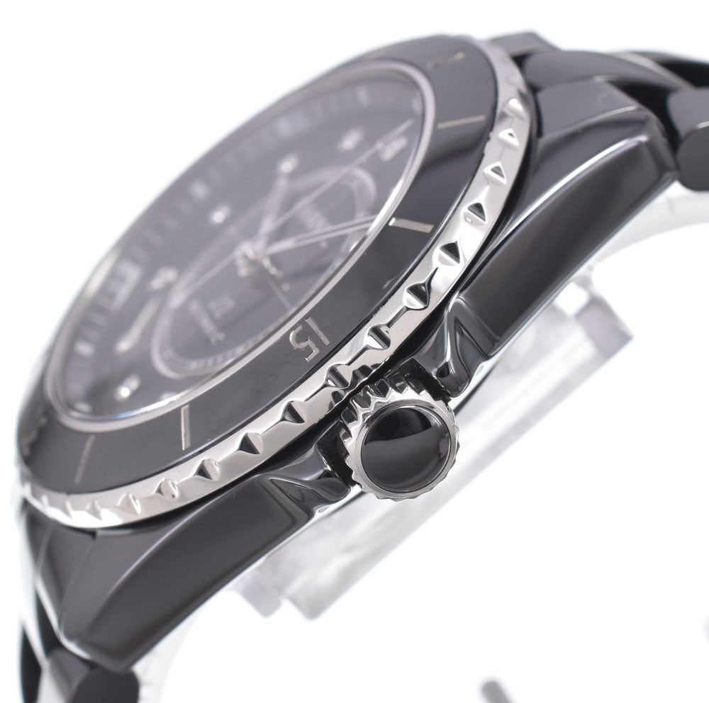Chanel J12 Automatic Ceramic and Stainless Steel with Diamond Markers 38