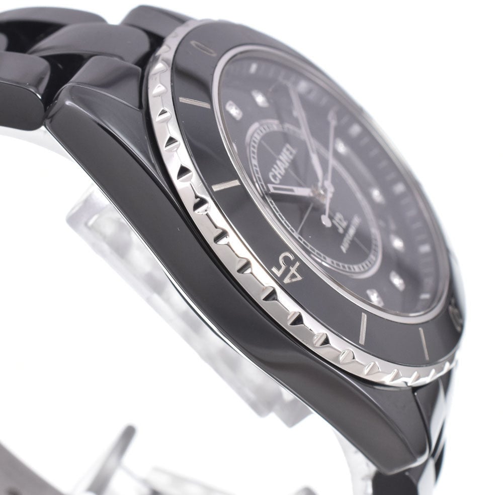 Chanel J12 Automatic Ceramic and Stainless Steel with Diamond Markers 38