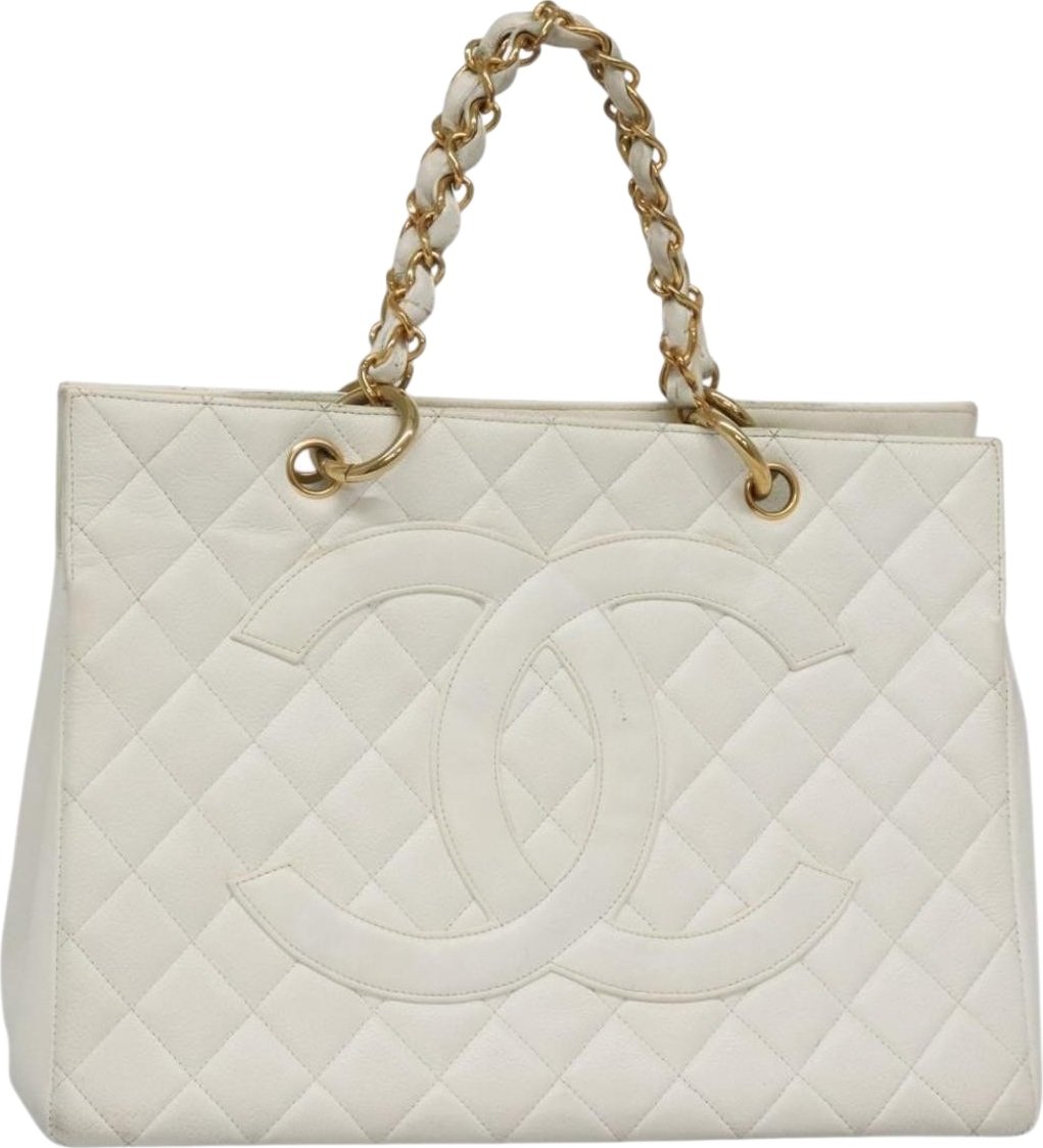 Chanel Vintage Grand Shopping Quilted Caviar