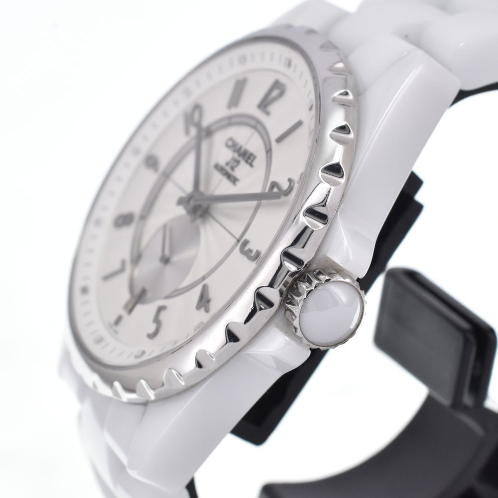 Chanel J12-365 Automatic Ceramic with Beige Gold Bezel 36