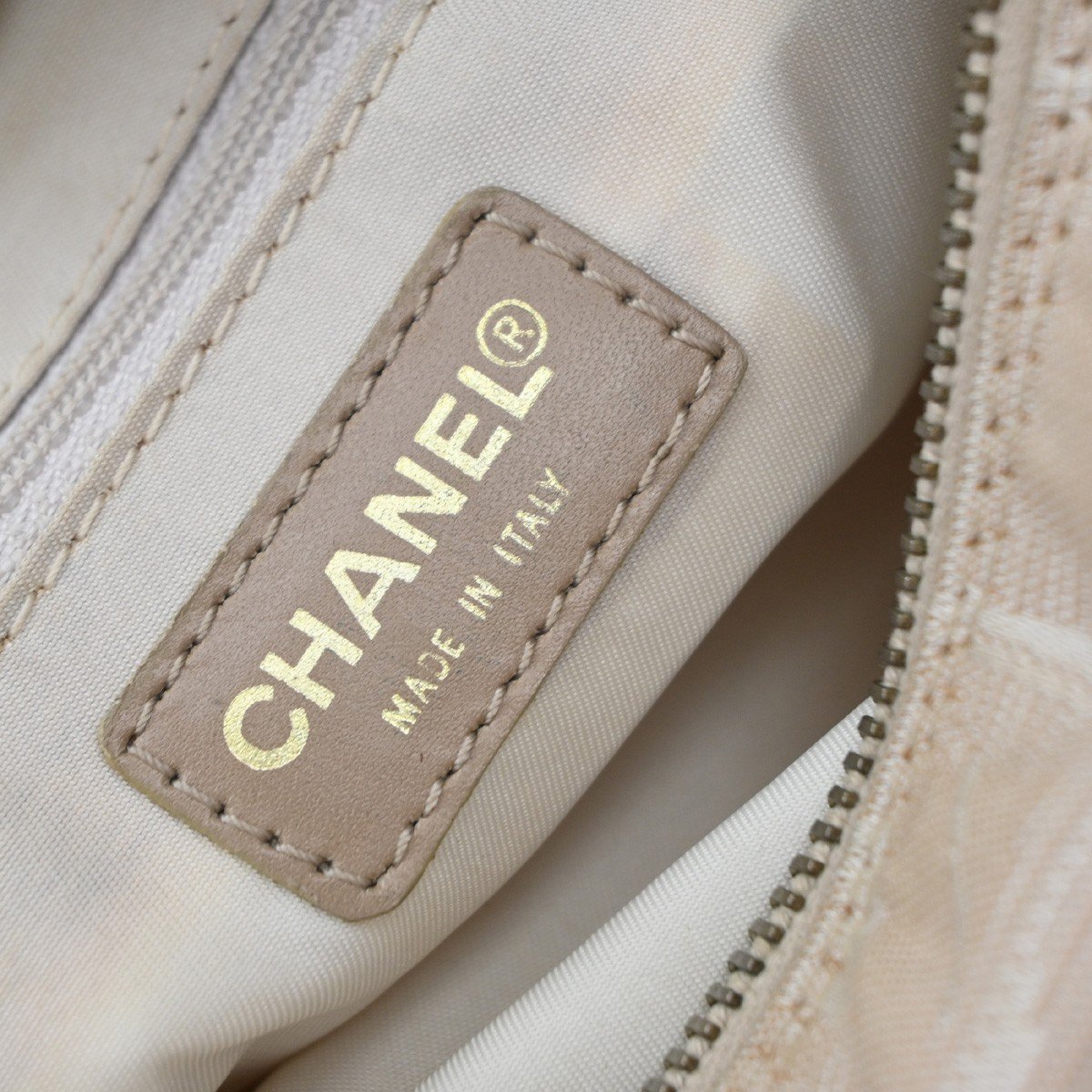 Chanel Travel Line Zip Hobo Nylon Small