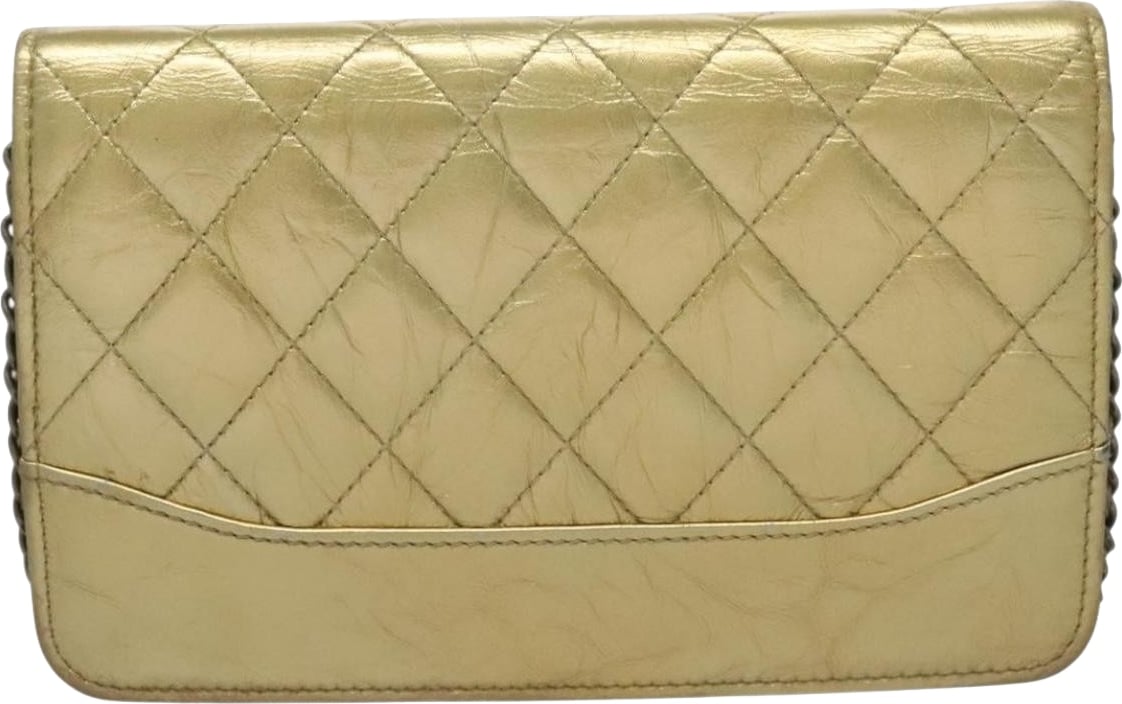 Chanel Gabrielle Wallet on Chain Quilted Aged Calfskin