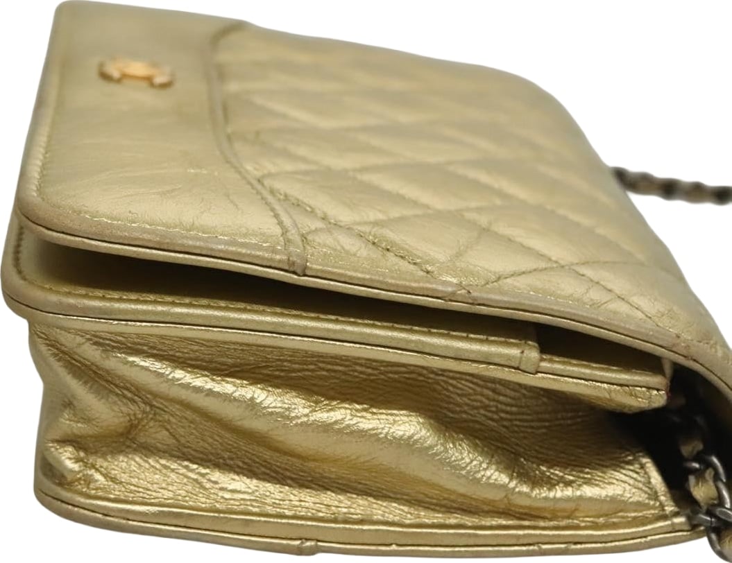 Chanel Gabrielle Wallet on Chain Quilted Aged Calfskin