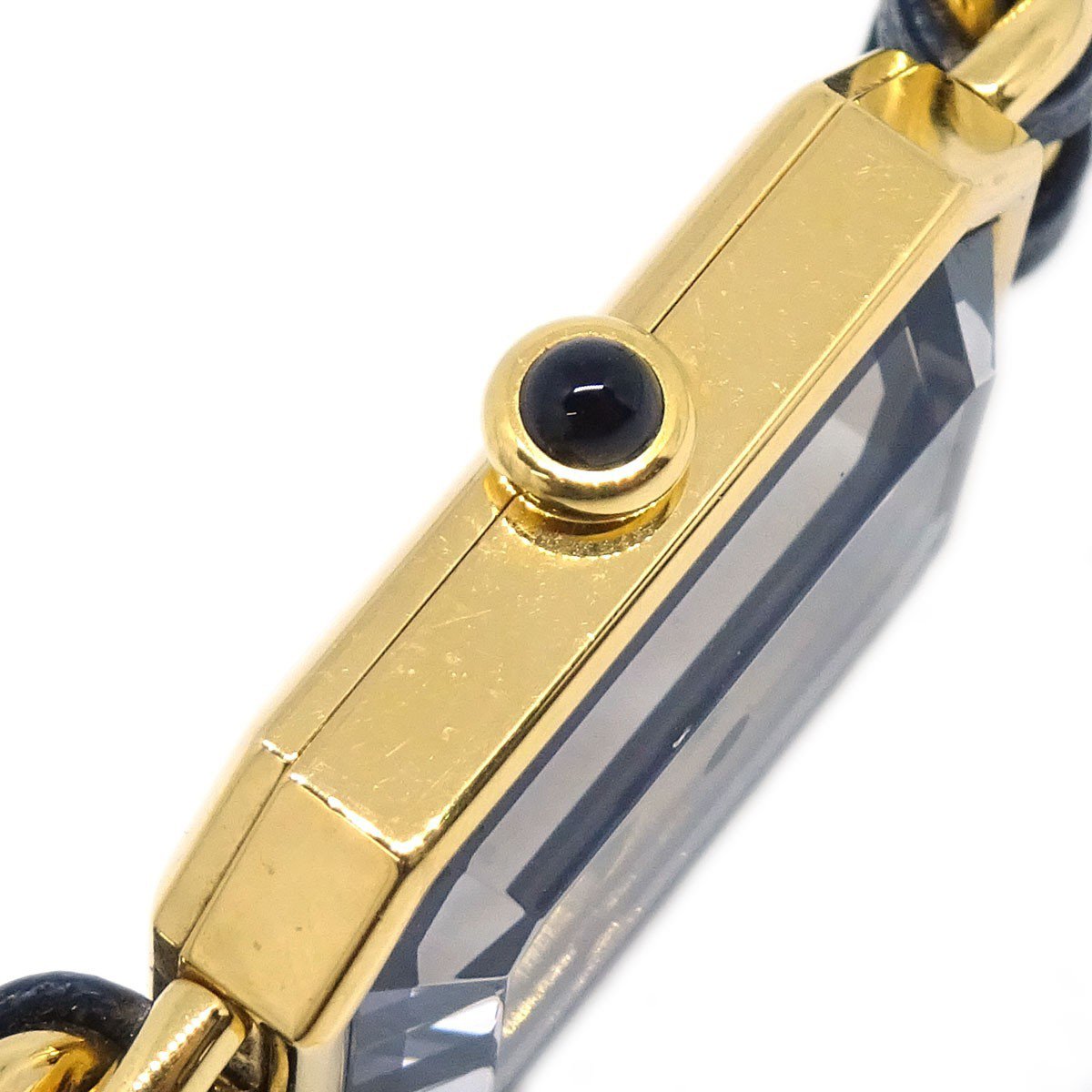 Chanel Premiere Rock Quartz Plated Metal and Leather 20