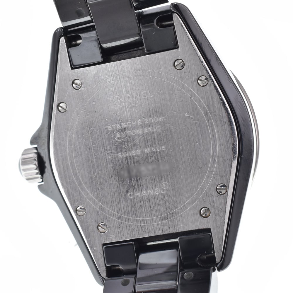 Chanel J12 Automatic Ceramic and Stainless Steel with Diamond Bezel 38